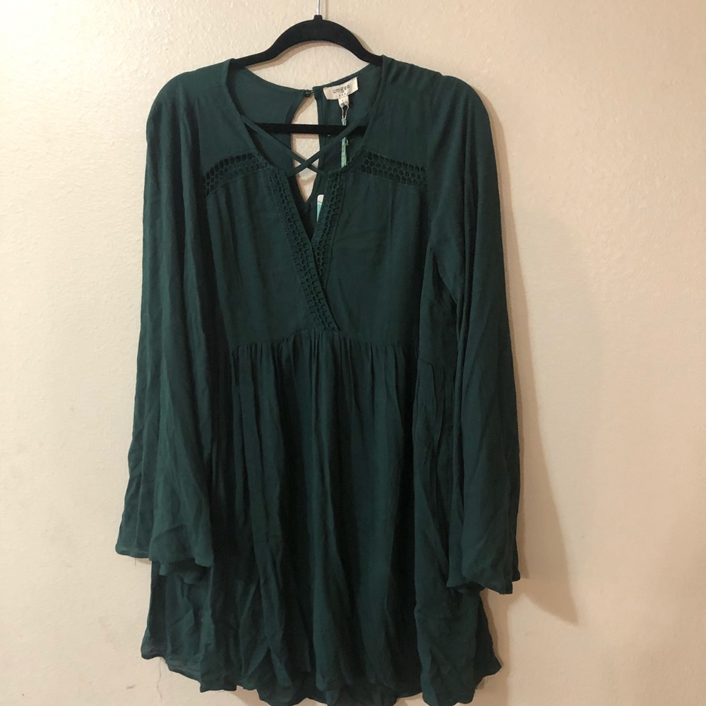 Umgee Bell Sleeve Dress